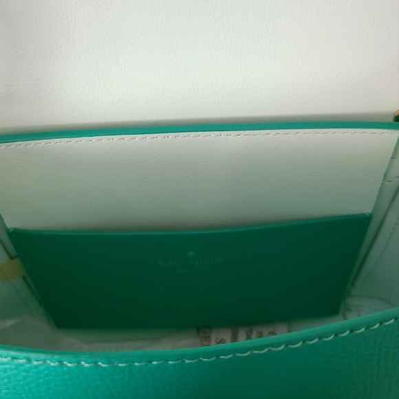 Kate Spade Sanders Place Avva Studded Crossbody in Lizard Green - Picture 8 of 8